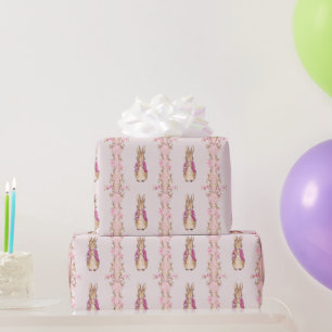 Papier Cadeau Lapin classique veste rose