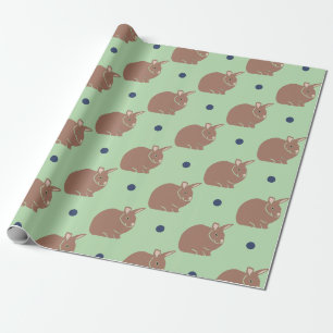 Papier Cadeau Lapin Lapin