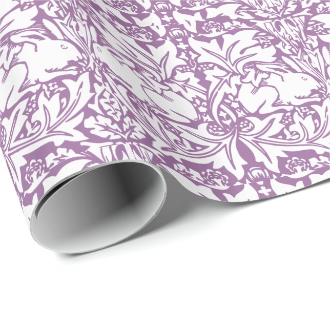 Papier Cadeau lapins vintages (Coin rond)