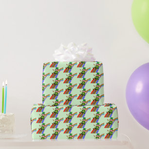 PAPIER CADEAU L'ARC-EN-CIEL DU LEPRECHAUN