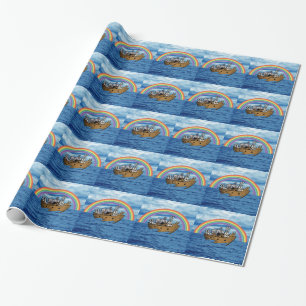 Papier Cadeau L'arche de Noé