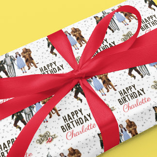 Papier Cadeau L'Assistant D'Oz™ | Joyeux anniversaire