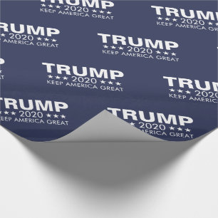 Papier Cadeau L'atout 2020 maintiennent l'Amérique grande