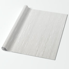 PAPIER CADEAU LAVAGE DE CADEAU DE CONCEPTION DE STRIPE NOIR ET B