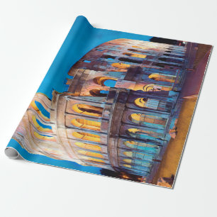 Papier Cadeau ldp COLOSSEUM Rome - par nuit -