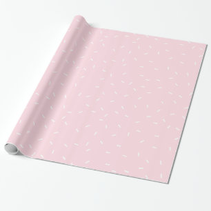 Papier Cadeau Le bébé mignon de JOYEUX ANNIVERSAIRE rougissent