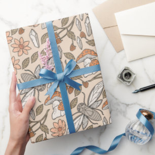 Papier Cadeau Le Canada dans la forêt