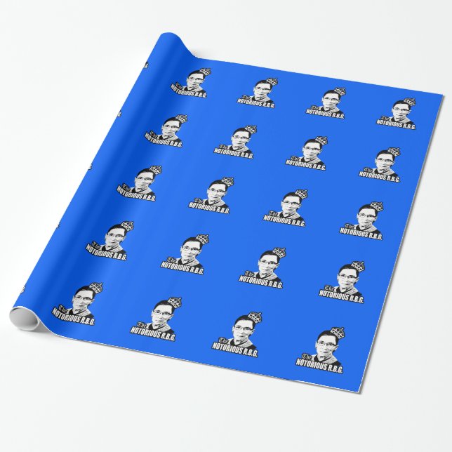 Papier Cadeau Le célèbre R.B.G. (Déroulé)