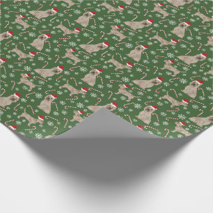 Papier Cadeau Le chien de Noël de Cairn Terrier
