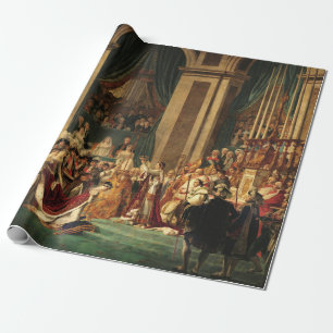 Papier Cadeau Le couronnement de Napoléon par Jacques-Louis Dav