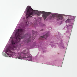 Papier Cadeau Le cristal de violet