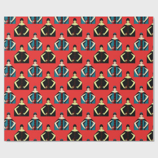 Papier Cadeau Le féministe art déco