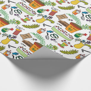 Papier Cadeau Le Jardin