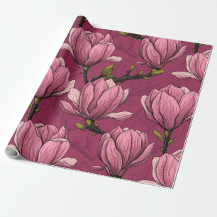 Papier Cadeau Le jardin de Magnolia