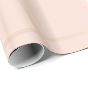Papier Cadeau Le joli or rose élégant et rougissent géométri