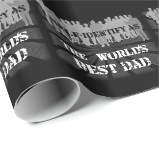 Papier Cadeau Le meilleur papa du monde