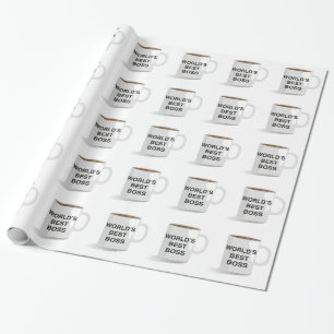 Papier Cadeau Le meilleur patron du monde