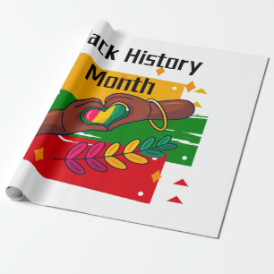 Papier Cadeau Le Mois de l'histoire des Noirs célèbre la montée 