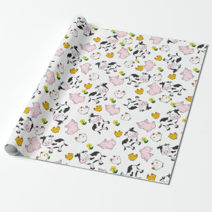 Papier Cadeau Le Motif agricole