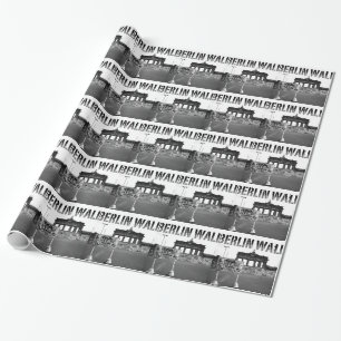 Papier Cadeau Le Mur de Berlin Allemagne 1989 - Pro Photo