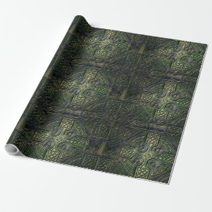 Papier Cadeau Le nouage celtique Saint-Patrick's Day