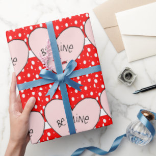 Papier Cadeau Le papier d'emballage de la Saint-Valentin Soyez m