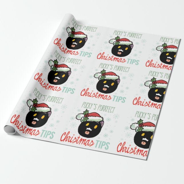 Papier Cadeau Le papier d'emballage parfait de Pucky ! (Déroulé)