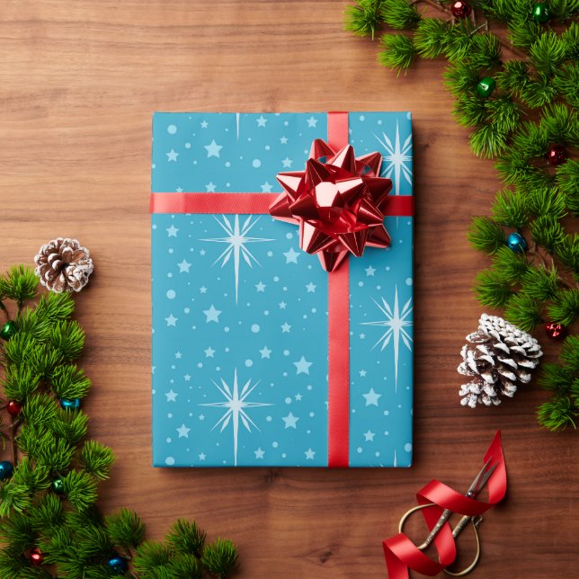 Papier Cadeau Le papier d'emballage Star (Cadeau de vacances)