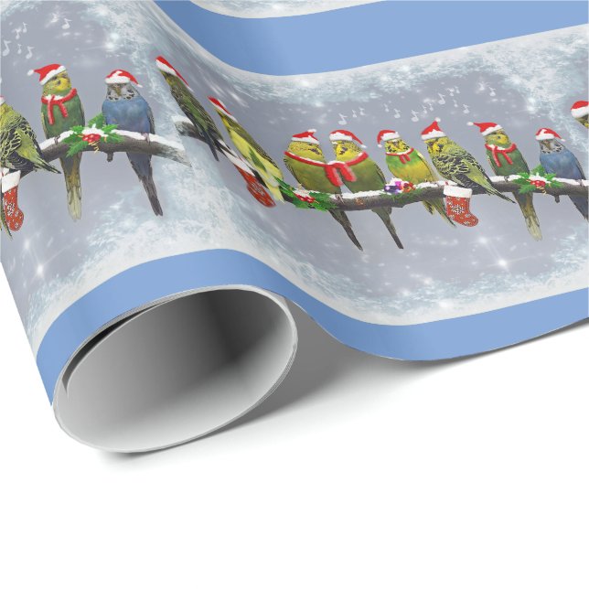 Papier Cadeau Le Papier Enveloppant Les Petits Carollers (Coin rond)