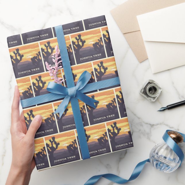 Papier Cadeau Le Parc national de Joshua Tree | Californie (Cadeaux)