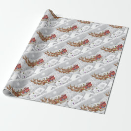 Papier Cadeau Le Père Noël