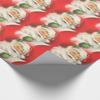 Papier Cadeau Le père noël/papier d'emballage de Noël