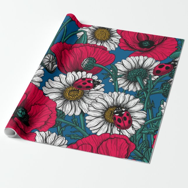 Papier Cadeau Le pré (Déroulé)