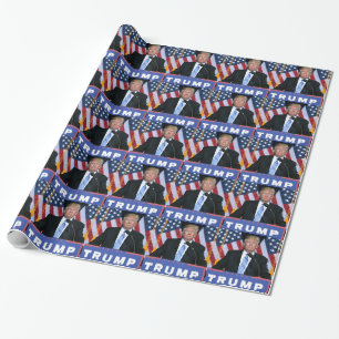 Papier Cadeau Le Président Donald Trump