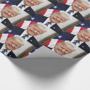 Papier Cadeau Le Président Donald Trump