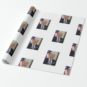 PAPIER CADEAU LE PRÉSIDENT TRUMP WRAPPING