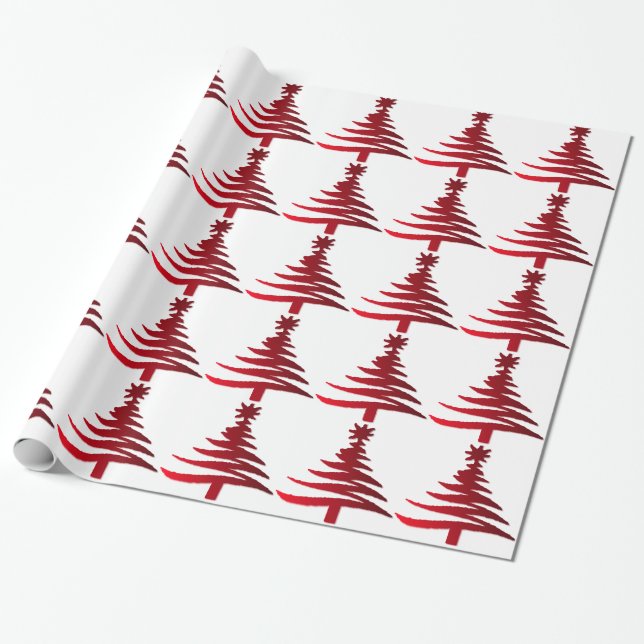 Papier Cadeau Le Prince rouge moderne (Déroulé)