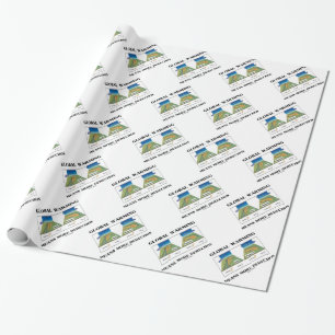 Papier Cadeau Le réchauffement climatique signifie plus de