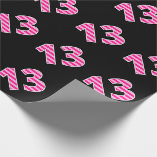 Papier Cadeau Le rose barre l'événement 13 # (anniversaire,