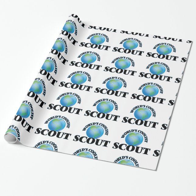Papier Cadeau Le scout le plus frais du monde (Déroulé)