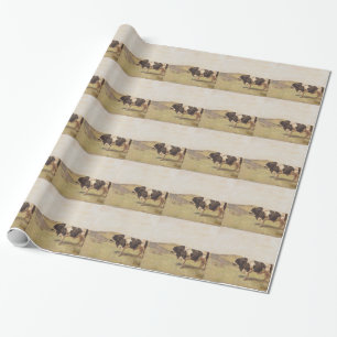 Papier Cadeau Le taureau par Ferdinand Hodler