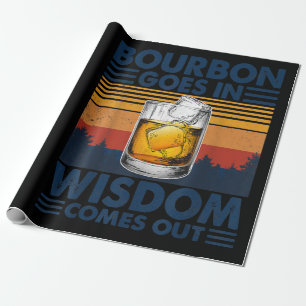 Papier Cadeau Le Whiskey Bourbon sort