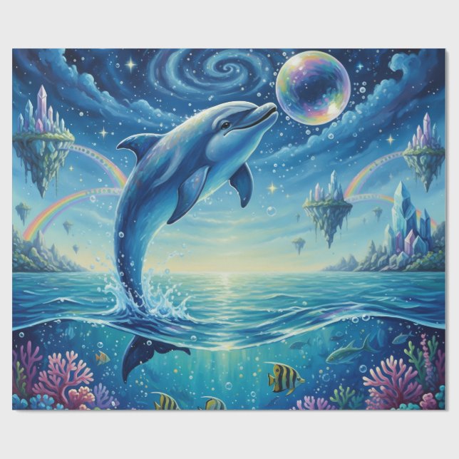 Papier Cadeau Leap of wonder (Plat)