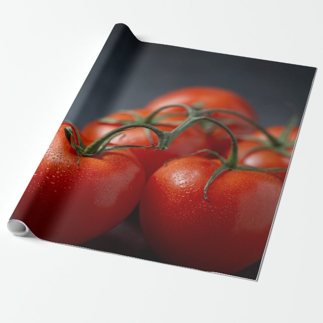 Papier Cadeau Légumes colorés (Déroulé)