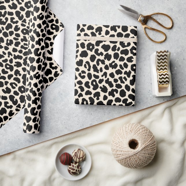 Papier Cadeau Leopard Print (Artisanat)