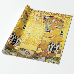 Papier Cadeau Les Amateurs de bourse Gustav Klimt