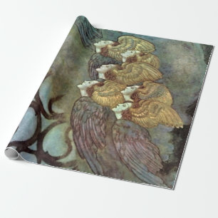 Papier Cadeau « Les Anges » d'Edmund Dulac