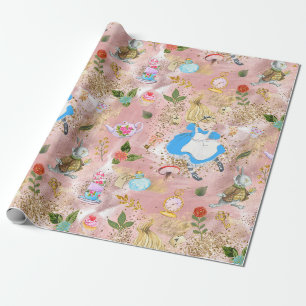 Papier Cadeau Les aventures d'Alice au pays des merveilles