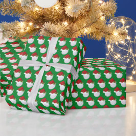 Papier Cadeau Les balles de golf de Noël