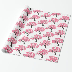 Papier Cadeau Les cerisiers de Sakura s'épanouissent à Thunder_C